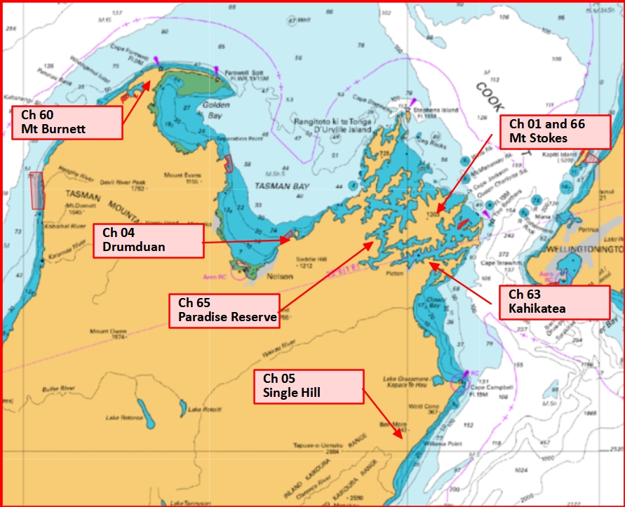 repeater location map